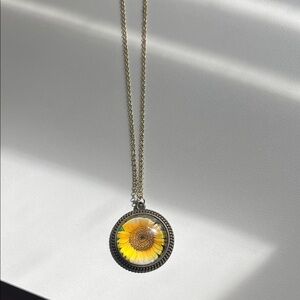 3 for $12 Sunflower Pendant Necklace